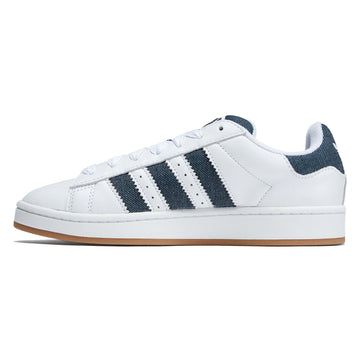 Adidas Campus 00s Shoes - Ftwr White/Night Indigo/Gold Metallic
