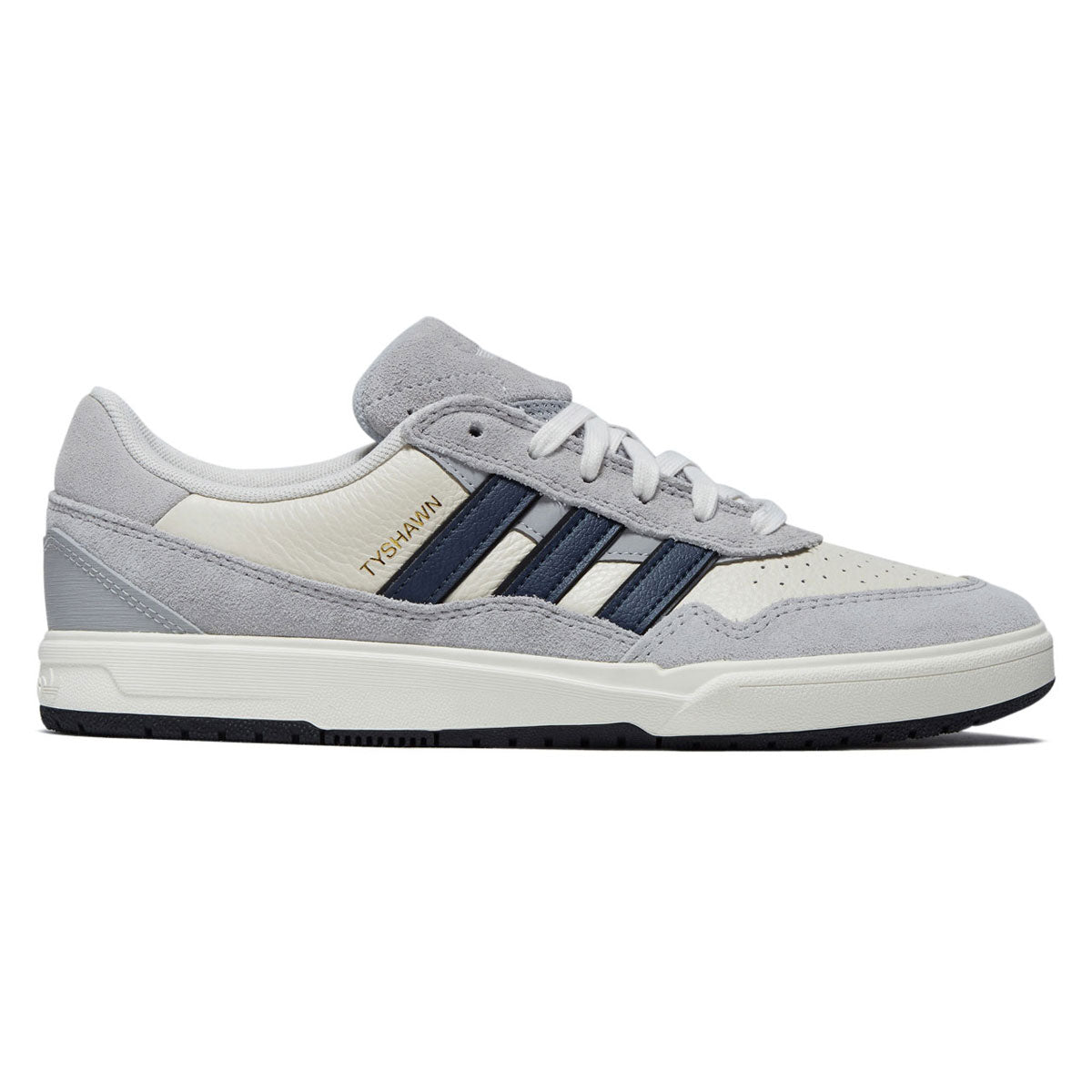Adidas Tyshawn II Shoes - Grey/Core Navy/Core White image 1