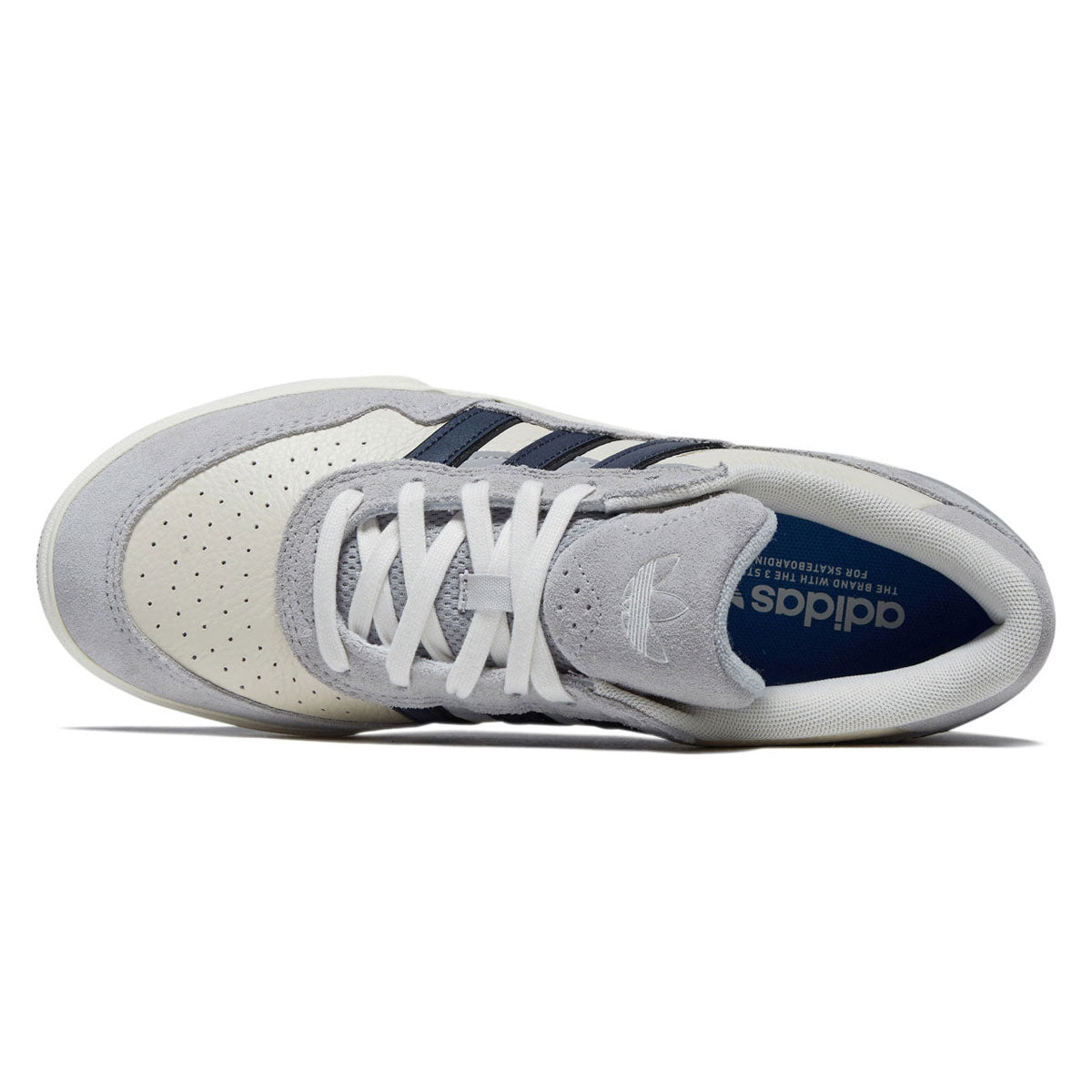 Adidas Tyshawn II Shoes - Grey/Core Navy/Core White image 3