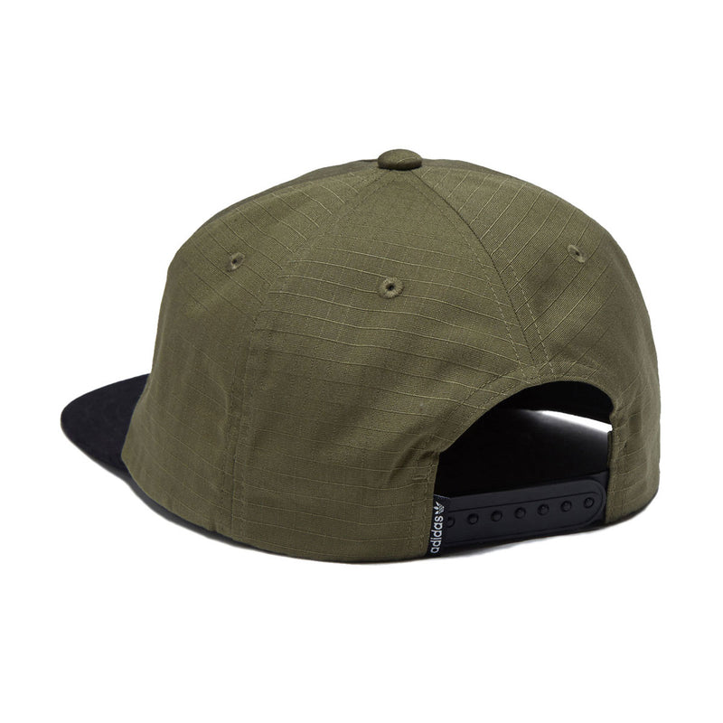 Adidas Pinwheel 5 Panel Hat - Olive Strata