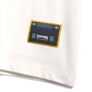 Adidas x Thrasher x AFA Ringer T-Shirt - Core White