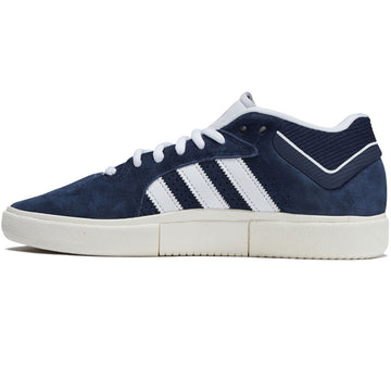 Adidas Tyshawn Shoes - Collegiate Navy/Ftwr White/Chalk White