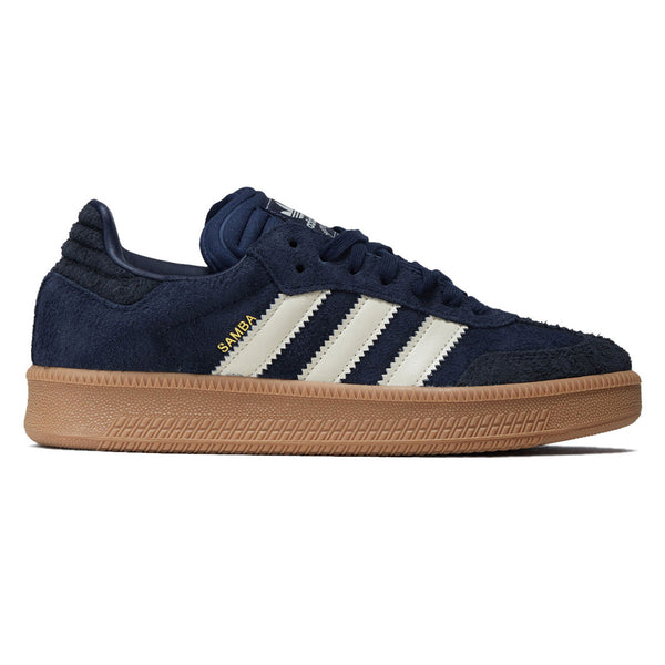 adidas Samba Xlg Shoes - Night Indigo/Cream White/Gum adidas Samba Xlg Shoes - Night Indigo/Cream White/Gum