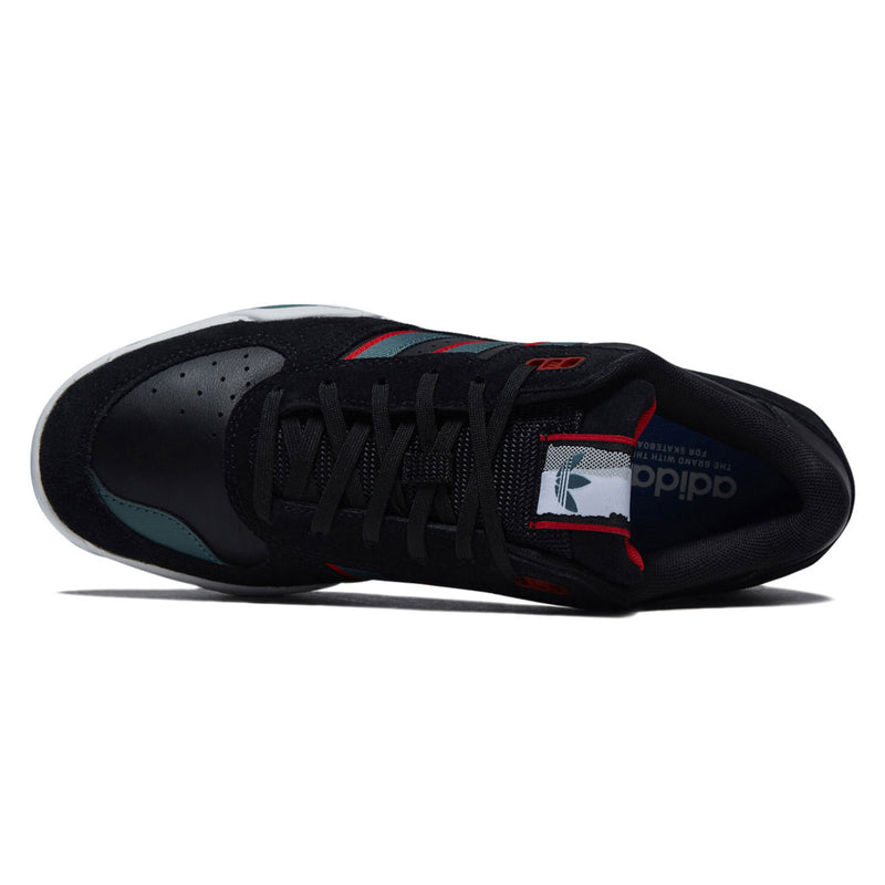 Adidas Tekkira Cup Shoes - Core Black/Preloved Teal/Better Scarlet