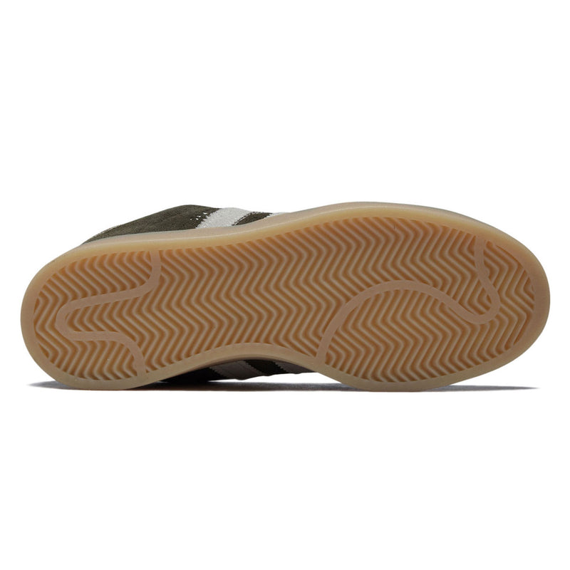 Adidas Campus 00s Shoes - Medium Dark Khaki/Off White/Gum