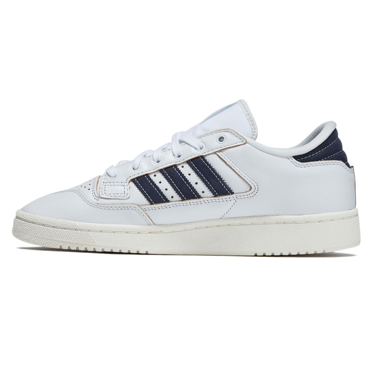Adidas Centennial 85 Low ADV Shoes - Crystal White/Navy/Off White image 2