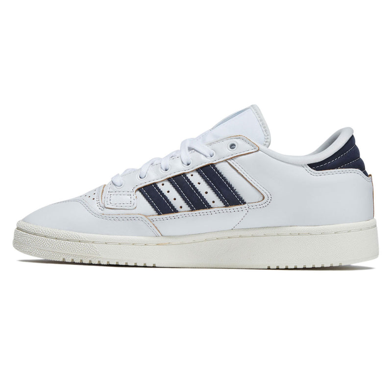 Adidas Centennial 85 Low ADV Shoes - Crystal White/Navy/Off White