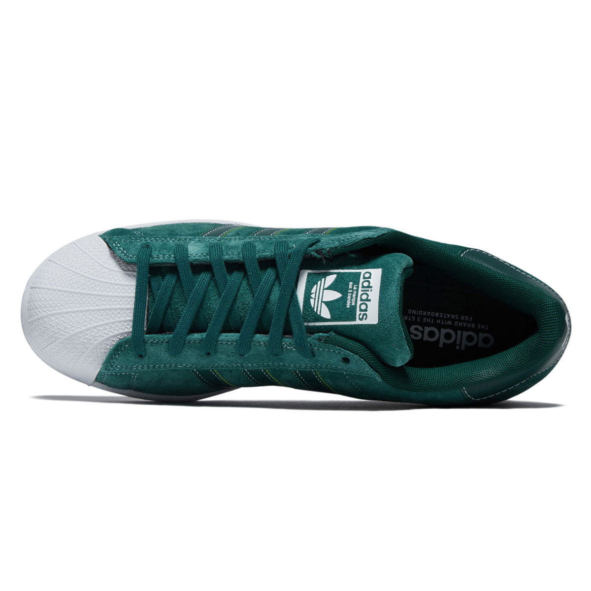 Adidas Superstar ADV Shoes - Core Green/Ftwr White/Core Green image 3