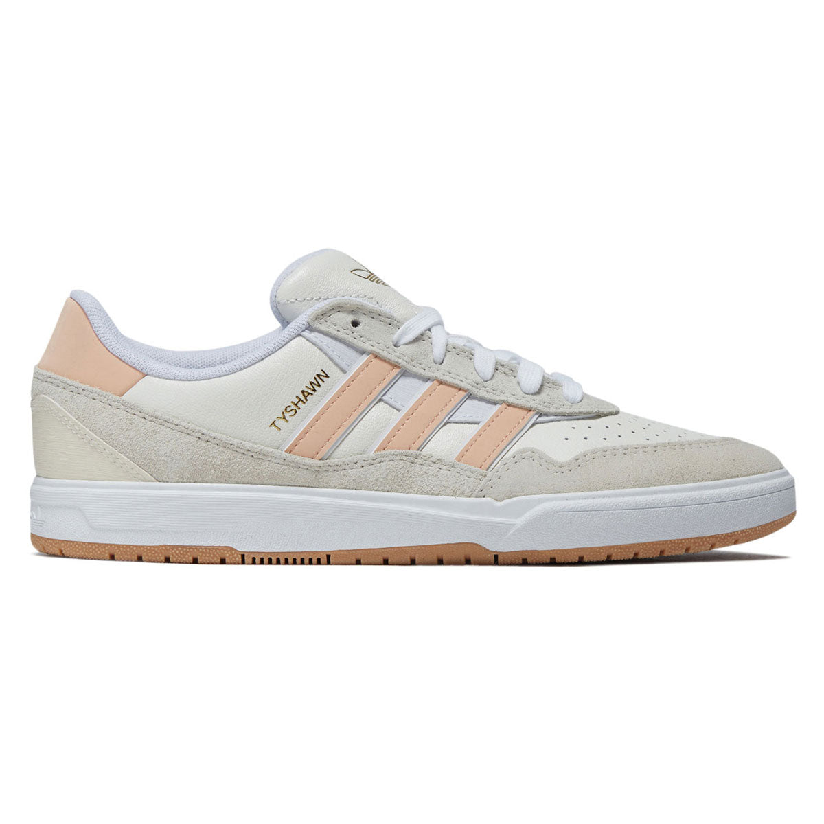 Adidas Tyshawn II Shoes - Wonder White/Powder Coral/Off White – CCS