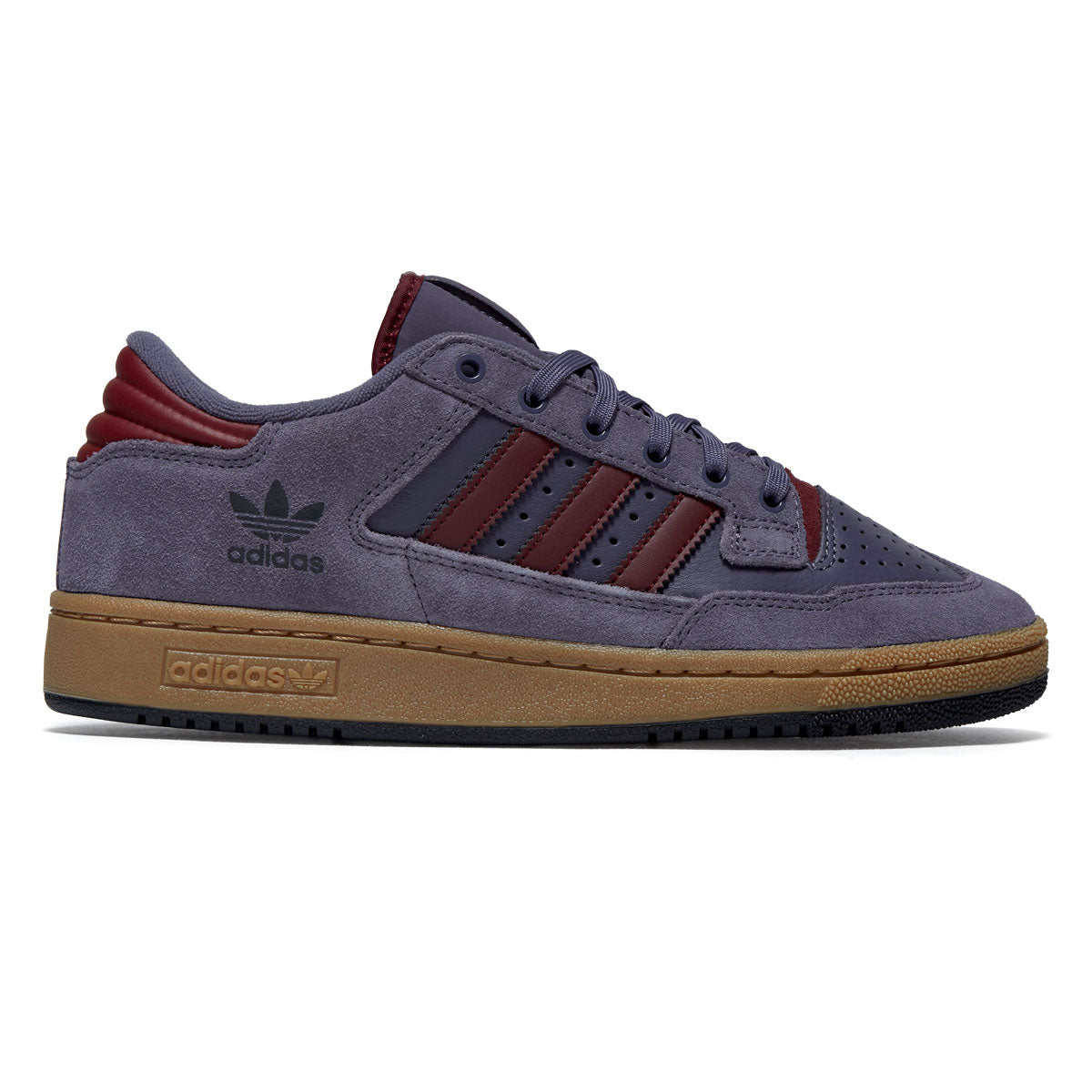 Adidas Centennial 85 Low ADV Shoes - Preloved Violet/Red/Gum image 1