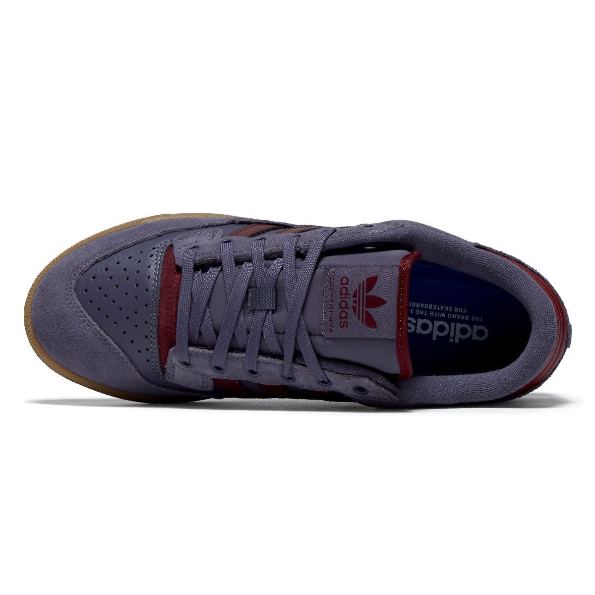 Adidas Centennial 85 Low ADV Shoes - Preloved Violet/Red/Gum image 3