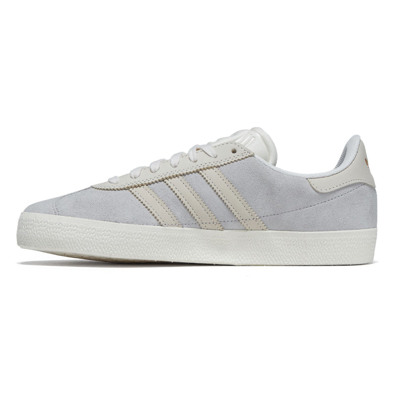 Adidas Gazelle ADV Shoes - Grey/Core White/Gold Metallic