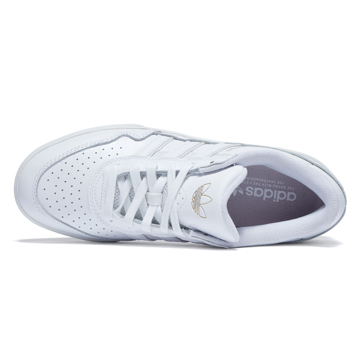Adidas Tyshawn II Shoes - Ftwr White/Ftwr White/Gum – CCS