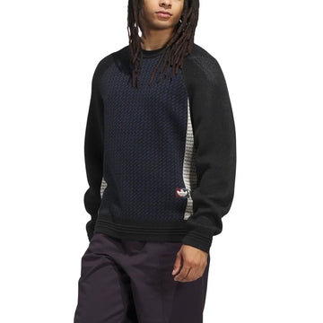 Adidas Shmoofoil Fully Fashioned Crewneck Sweatshirt - Multicolor