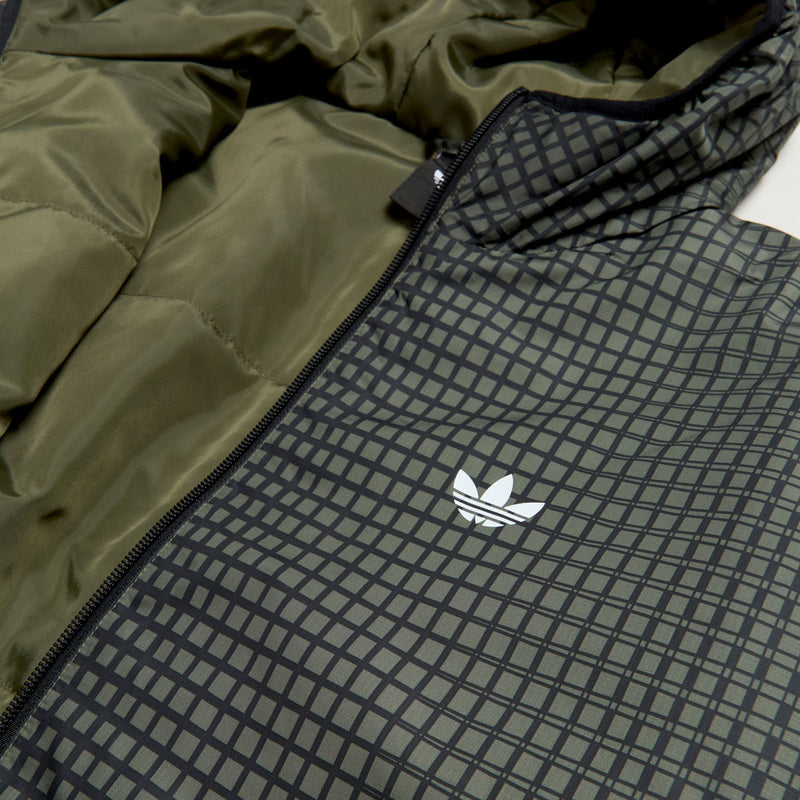 Adidas Primaloft Bomber Jacket - Olive Strata/Black