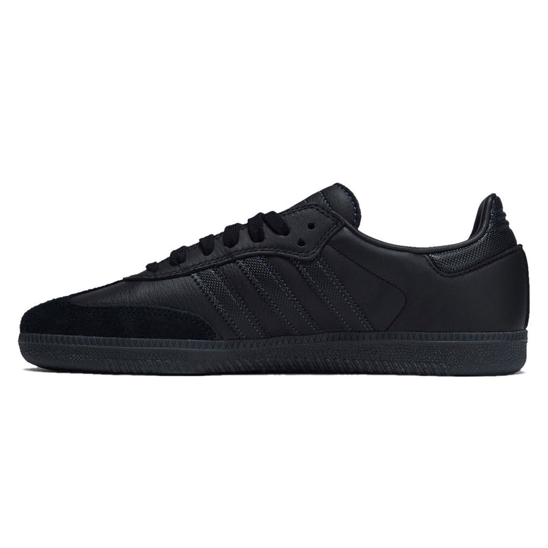 Adidas Samba ADV Shoes - Core Black/Core Black/Royal Blue