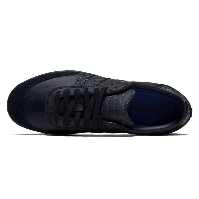 Adidas Samba ADV Shoes - Core Black/Core Black/Royal Blue