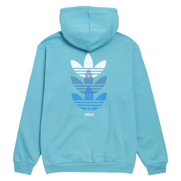 Adidas Triple Trefoil Hoodie - Blue/Royal Blue