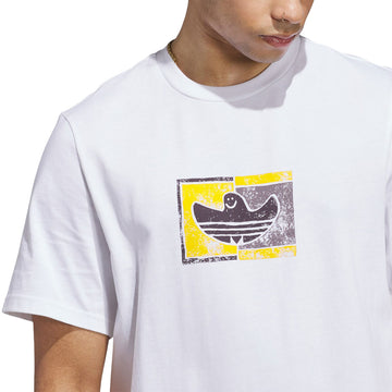 Adidas Shmoohaus T-Shirt - White/Aurora Black