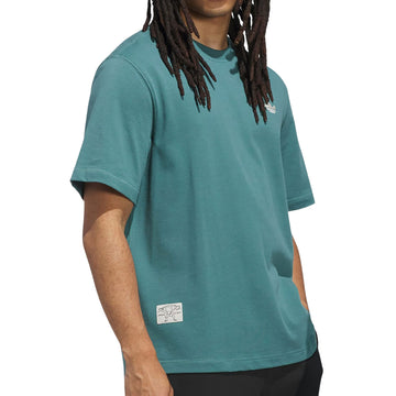 Adidas Shmoofoil Heavyweight T-Shirt - Preloved Teal