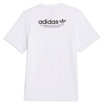 Adidas 4.0 Logo T-Shirt - White/Black 2025