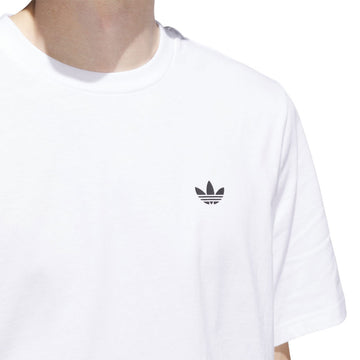 Adidas 4.0 Logo T-Shirt - White/Black 2025