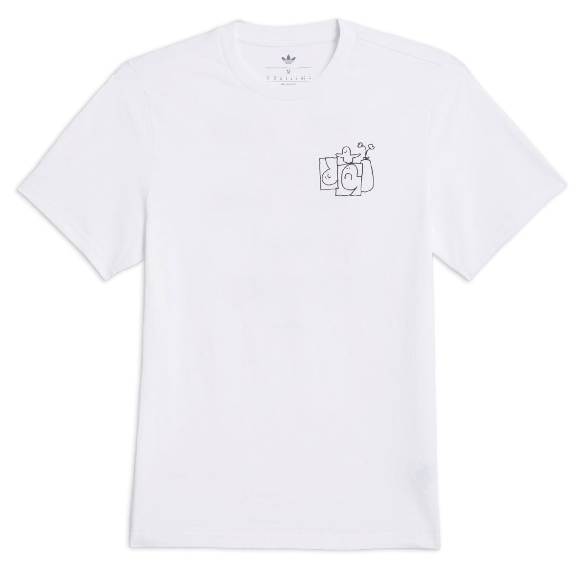 Adidas Shmoo G 1 T-Shirt - White/Black image 1