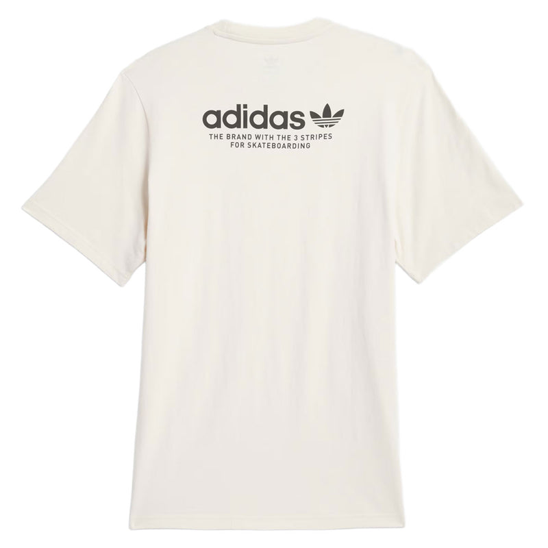 Adidas 4.0 Logo T-Shirt - Wonder White/Black