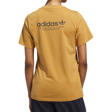 Adidas 4.0 Logo T-Shirt - Mesa/Shadow Olive