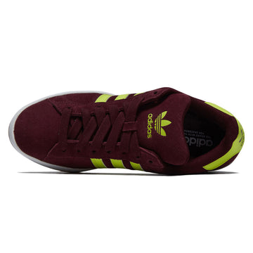 adidas Campus ADV Skateboard Shoe - Maroon/Yellow/White - M 8.5 / W 10 adidas Campus ADV Skateboard Shoe - Maroon/Yellow/White - M 8.5 / W 10
