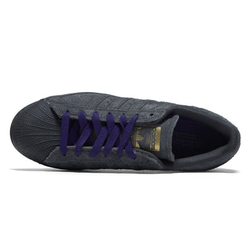 Adidas Superstar ADV Shoes - Carbon/Carbon/Purple