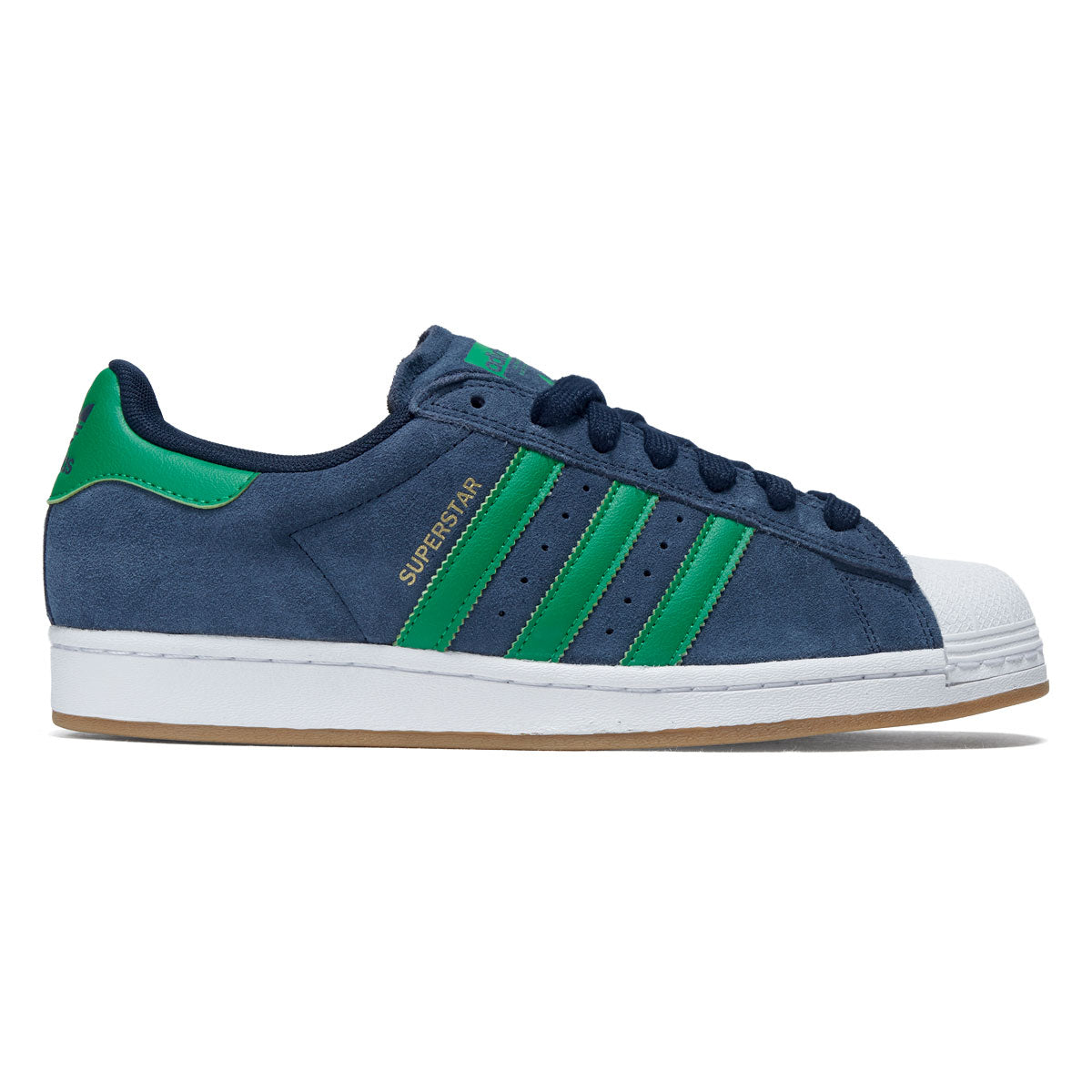 Adidas Superstar ADV Shoes - Collegiate Navy/Green/Ftwr White CCS Adidas Superstar ADV Shoes - Collegiate Navy/Green/Ftwr White CCS