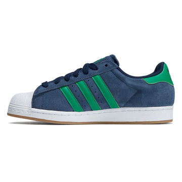 Adidas Superstar ADV Shoes - Collegiate Navy/Green/Ftwr White CCS Adidas Superstar ADV Shoes - Collegiate Navy/Green/Ftwr White CCS