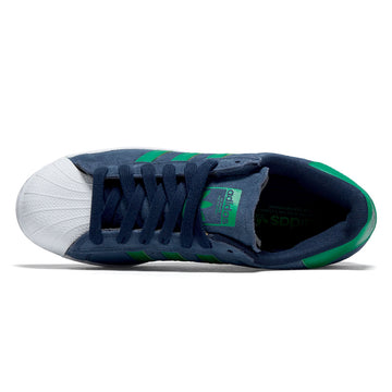 Adidas Superstar ADV Shoes - Collegiate Navy/Green/Ftwr White CCS Adidas Superstar ADV Shoes - Collegiate Navy/Green/Ftwr White CCS