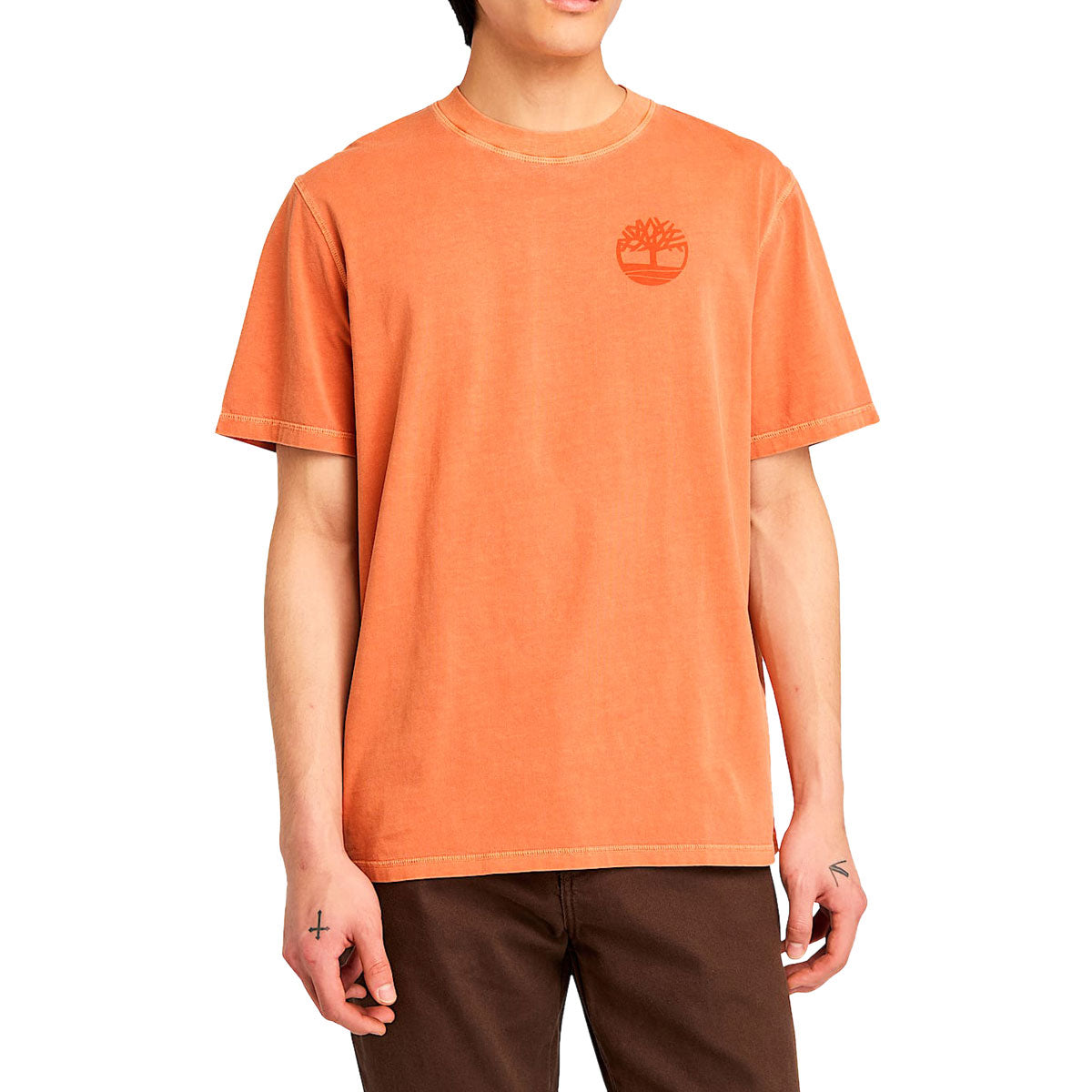 Timberland Garment Dye Back Graphic T-Shirt - Umber image 2