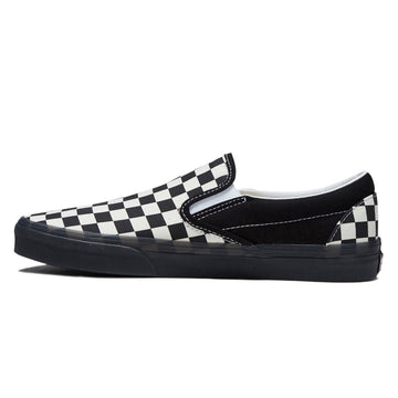 Vans Classic Slip-On Shoes - Checkerboard White/Black