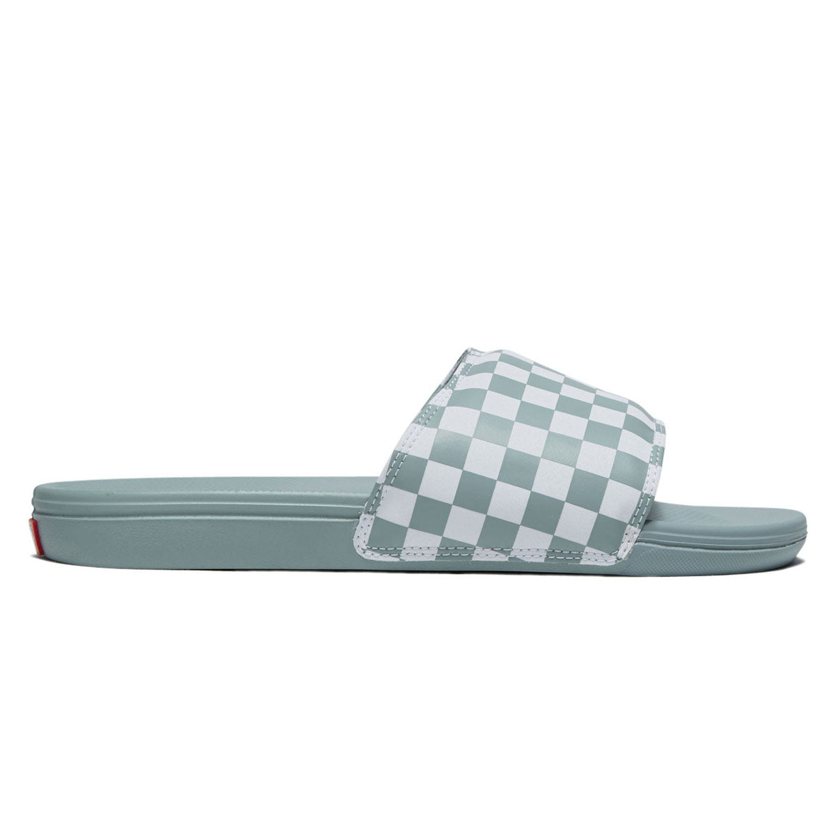 Vans La Costa Slide-On MTE Sandals - Checkerboard Light Grey image 1