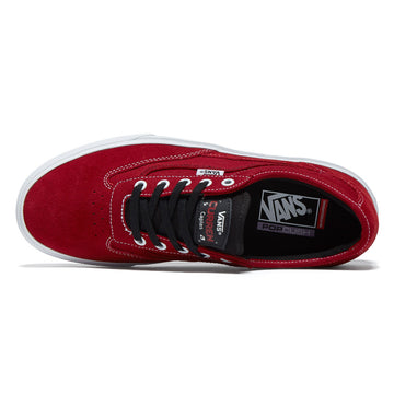 Vans Skate Curren Caples Shoes - Red/White