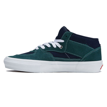 Vans Skate Half Cab Shoes - Tartan Blue/Green