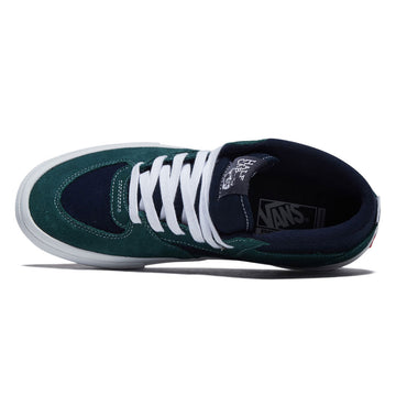 Vans Skate Half Cab Shoes - Tartan Blue/Green