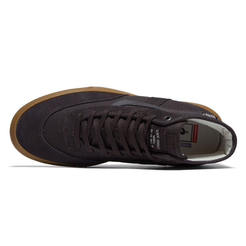 Vans Crockett High Shoes - Brown/Gum 2025