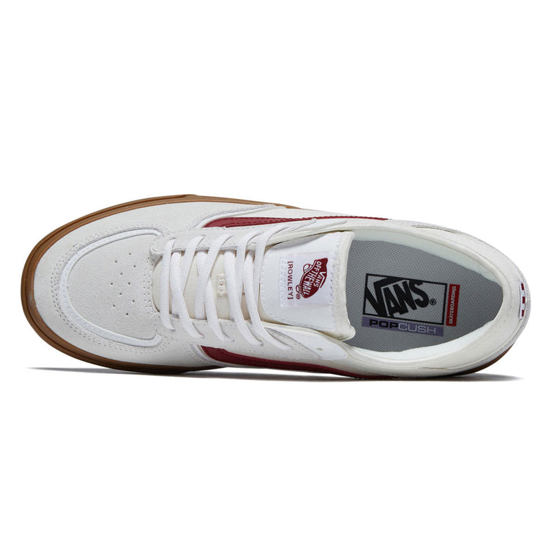 Vans Skate Rowley Shoes - Red/White/Gum