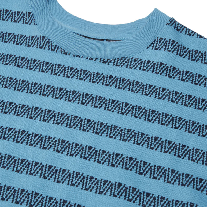 Vans Palmer Jacquard Knit Shirt - Heritage Blue