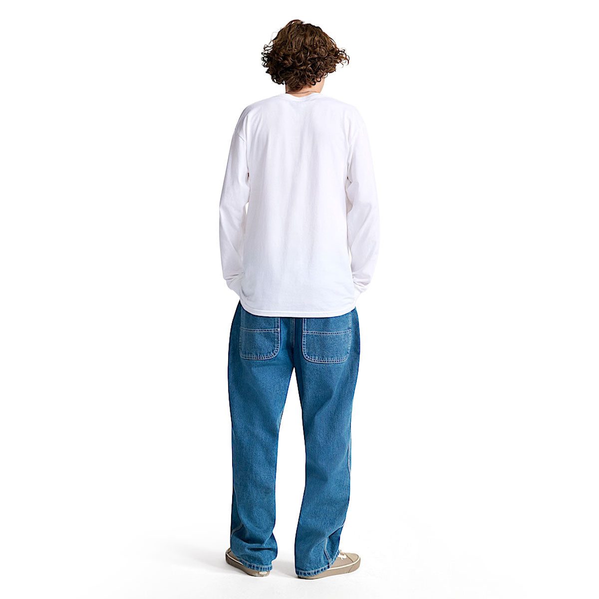 Vans Skate Check 5 Loose Denim Pants - Vintage Indigo image 3