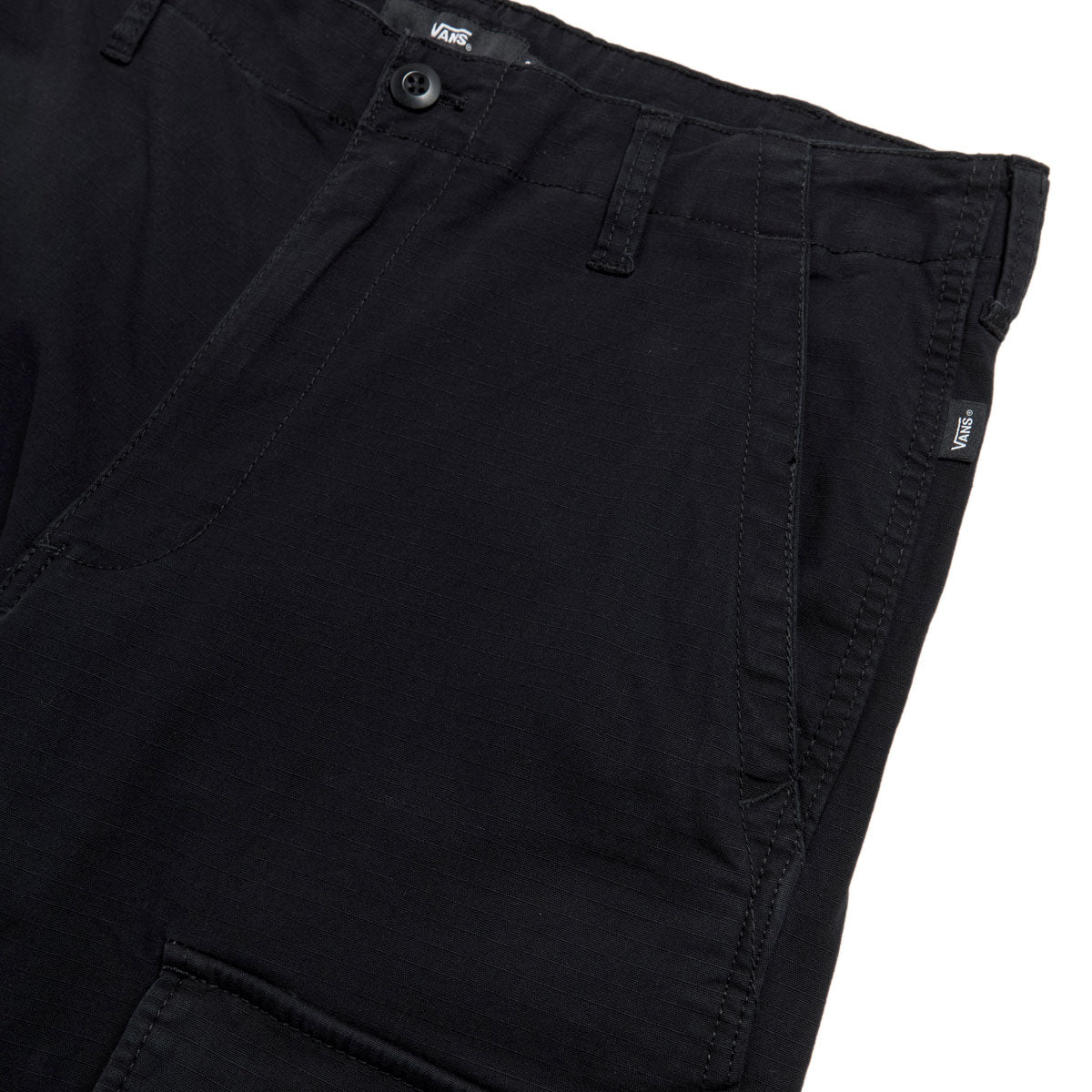 Vans Fatigue Cargo Loose Tapered Ripstop Pants - Black image 6