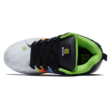 DC x 43i Court Graffik Shoes - Black/White/Multi