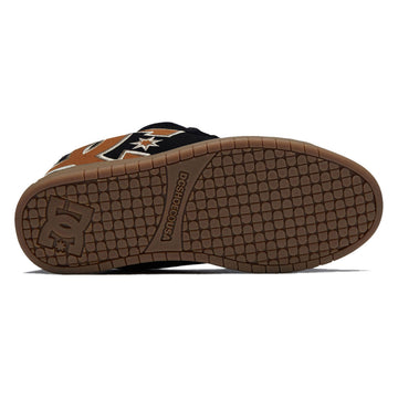 DC Court Graffik Shoes - Dark Brown/Wheat