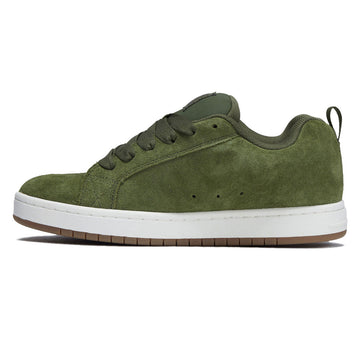 DC Court Graffik SE Shoes - Olive/Dark Green