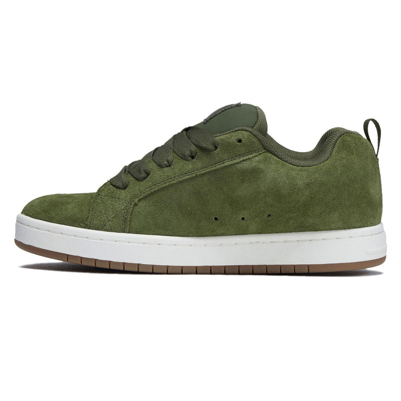 DC Court Graffik SE Shoes - Olive/Dark Green