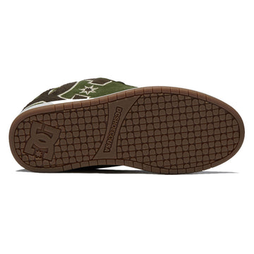 DC Court Graffik SE Shoes - Olive/Dark Green
